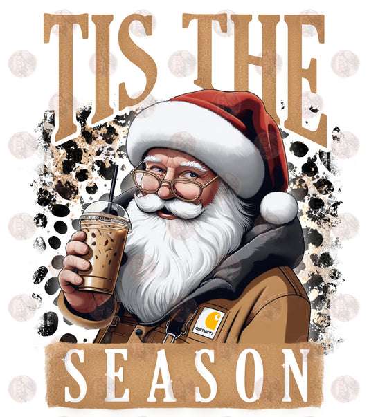 Tis The Season Santa - Sublimation Transfers