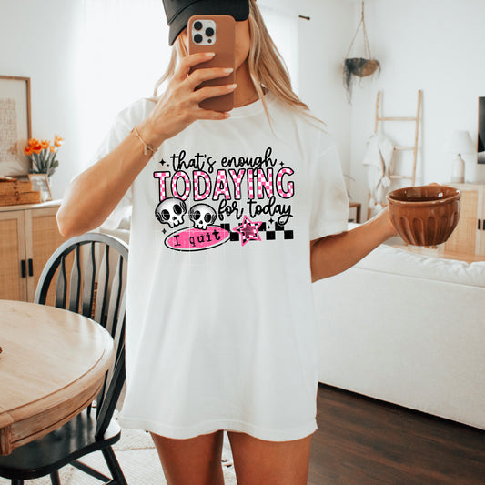 Todaying Pink Transfer