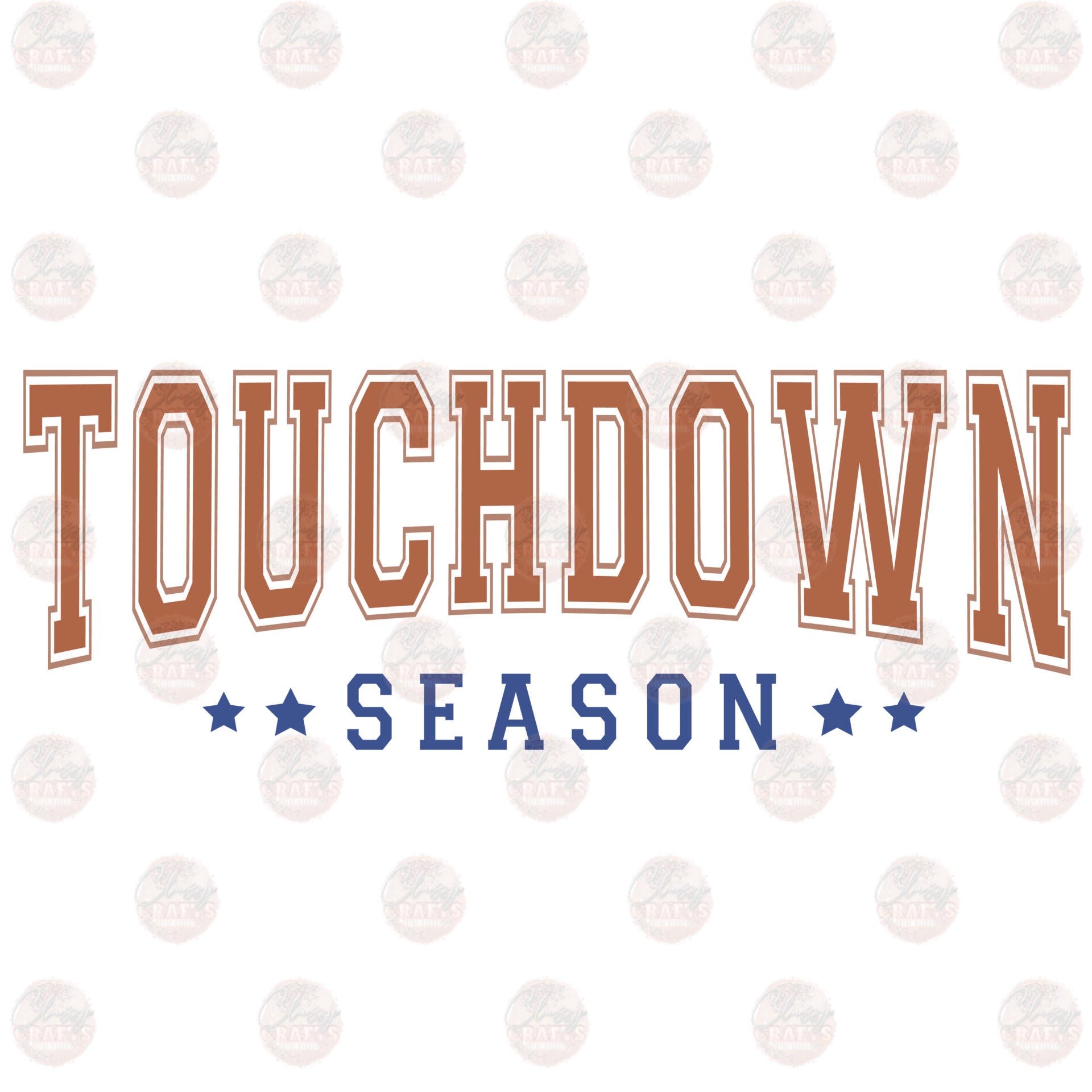 Touchdown Season Transfer – Classy Crafts