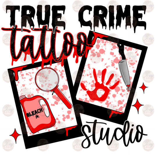 True Crime Tattoo - Sublimation Transfer