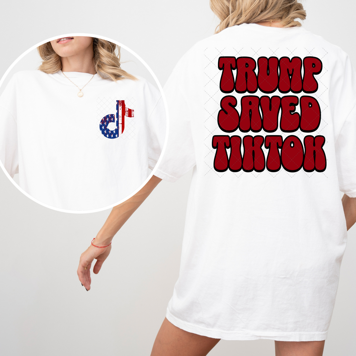 Trump Tiktok Transfer ** TWO PART* SOLD SEPARATELY**