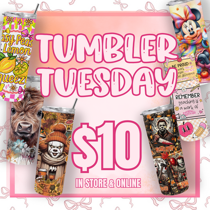 ✨Tumblers Wholesale Priced - Tumbler Tuesday ✨.