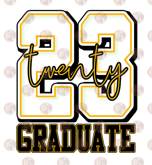 Twenty 23 Graduate - Sublimation Transfer