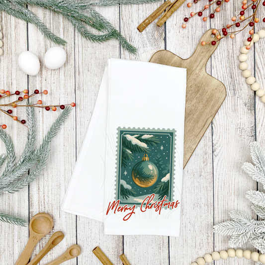 Twinkle Bulb Tea Towel Transfer