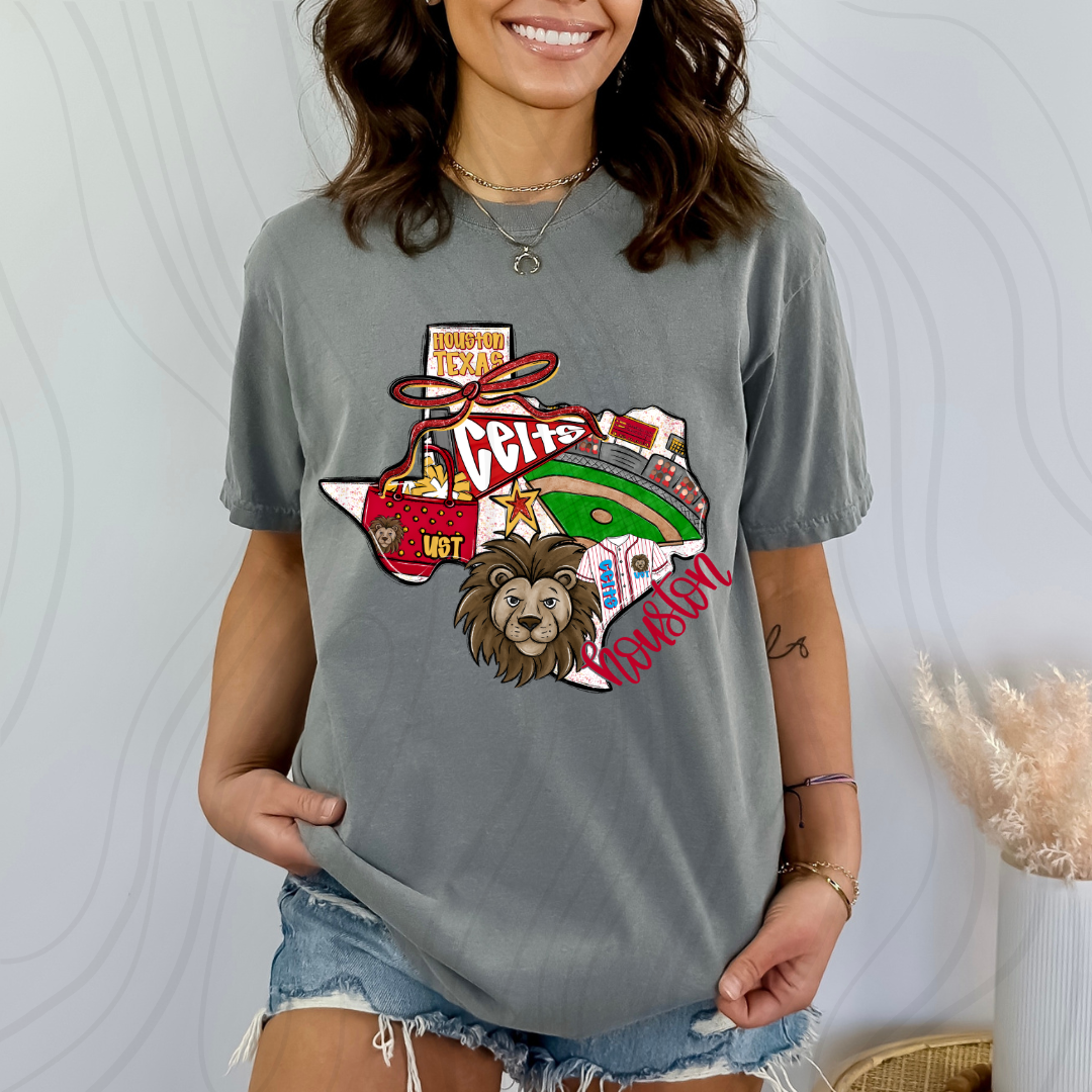 UST Celts Game Day Coquette Transfer