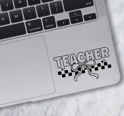 Teacher Bow Transfer