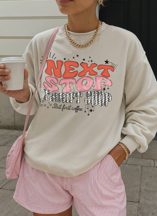 Next Stop Thrift Shop Transfer