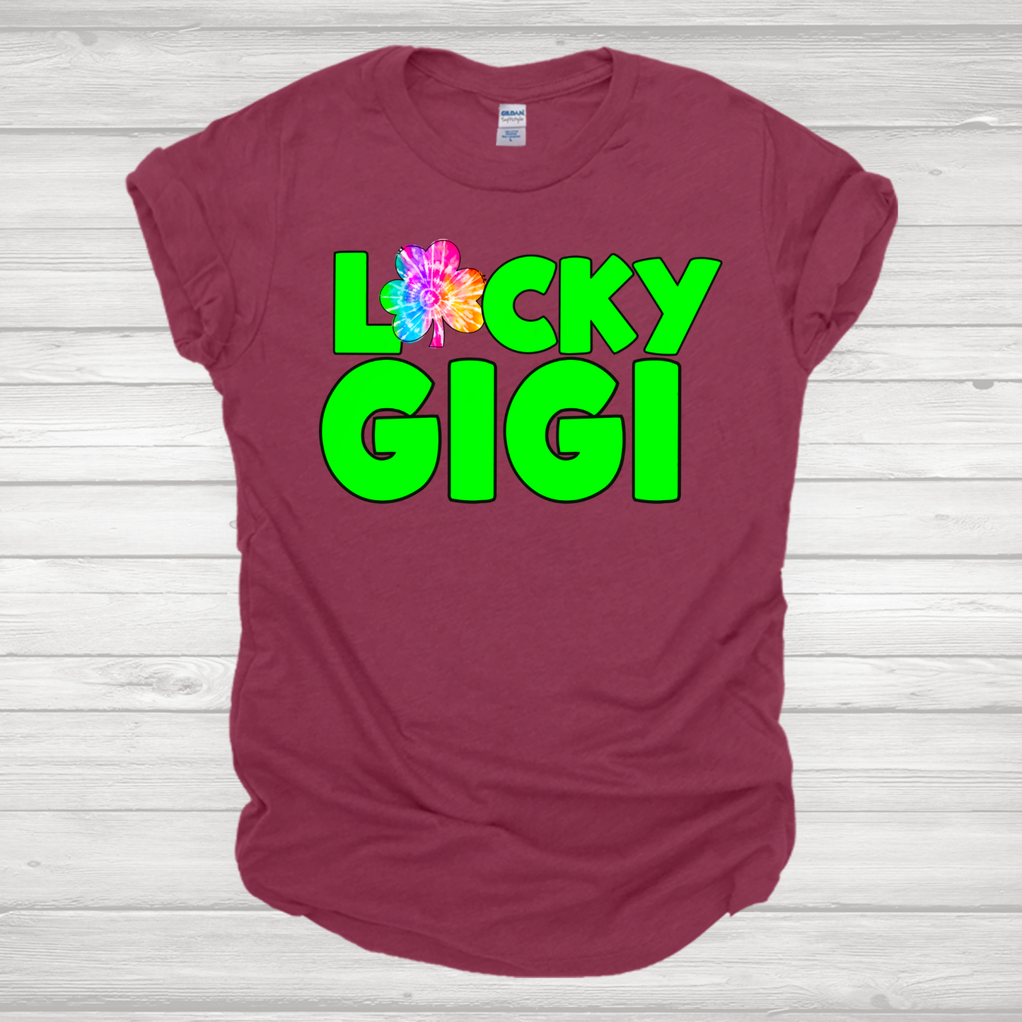 Lucky Gigi Tie Dye Transfer