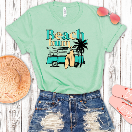 Beach Bum Vintage Van Transfer