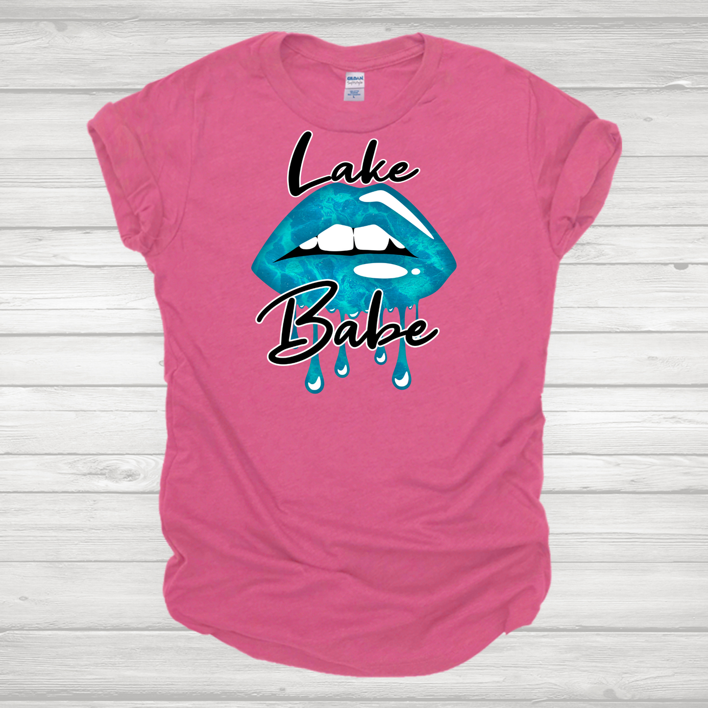 Lake Babe Lip Drip Transfer