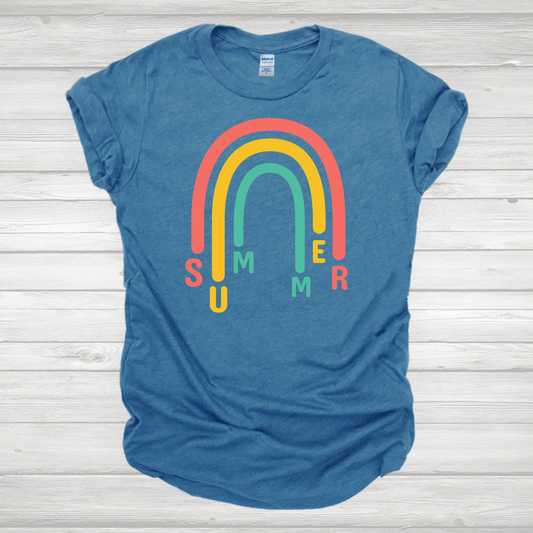 Summer Boho Rainbow Transfer