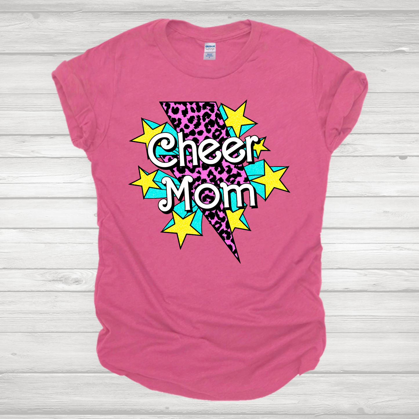 Cheer Mom Bolt Transfer