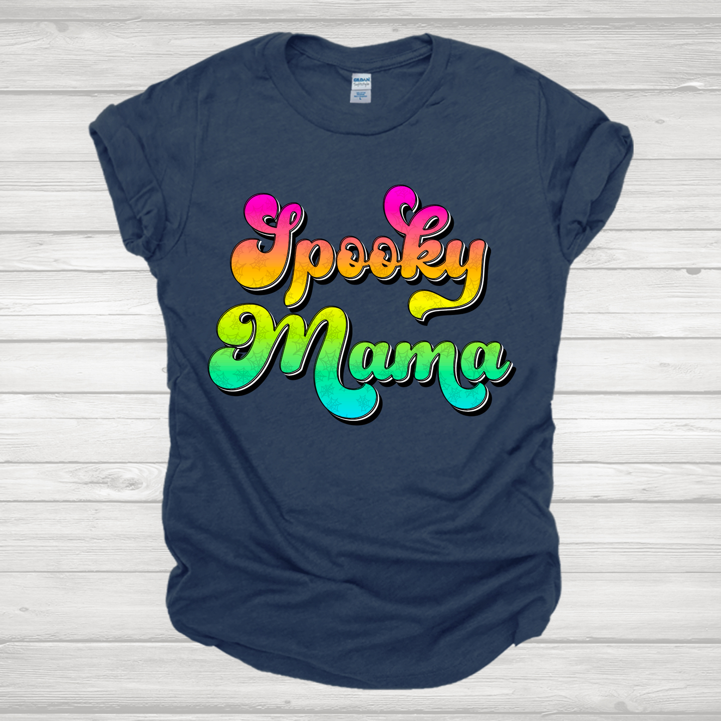 Spooky Mama Tie Dye Transfer