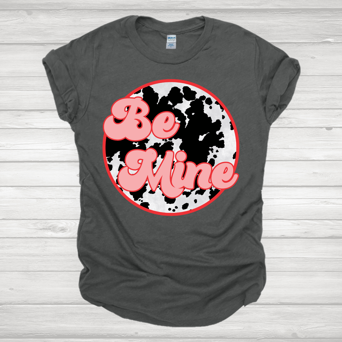 Be Mine Cowhide Transfer