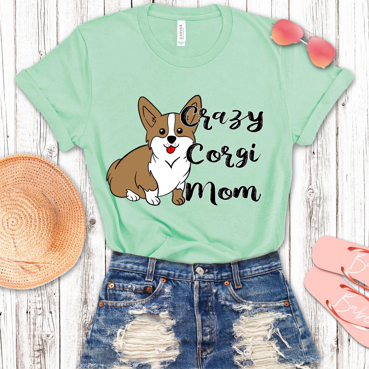 Crazy Corgi Mom Transfer