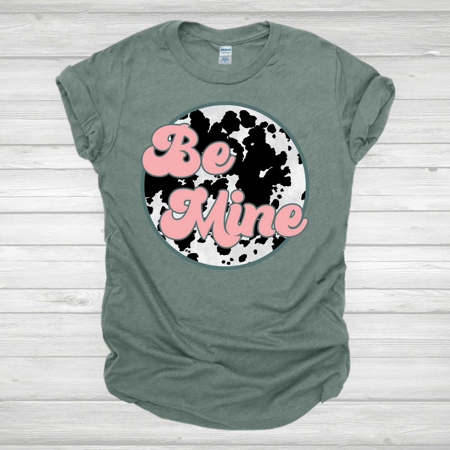 Be Mine Cowhide Transfer