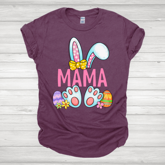 Easter Family Mama Bunny Transfer