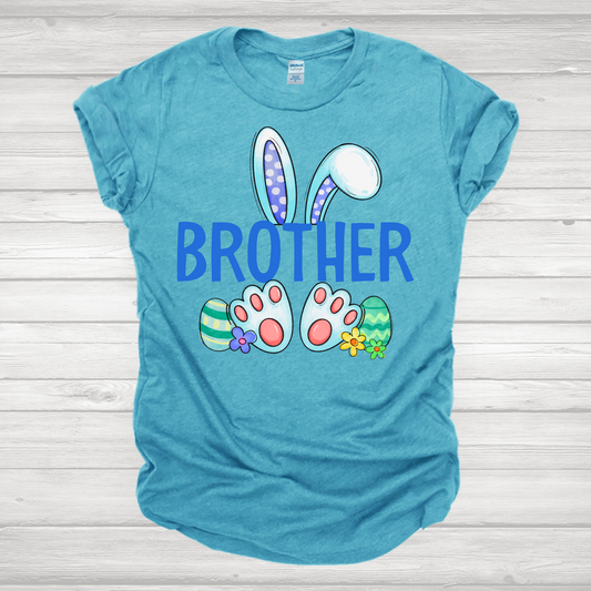 Easter Family Brother Bunny Transfer