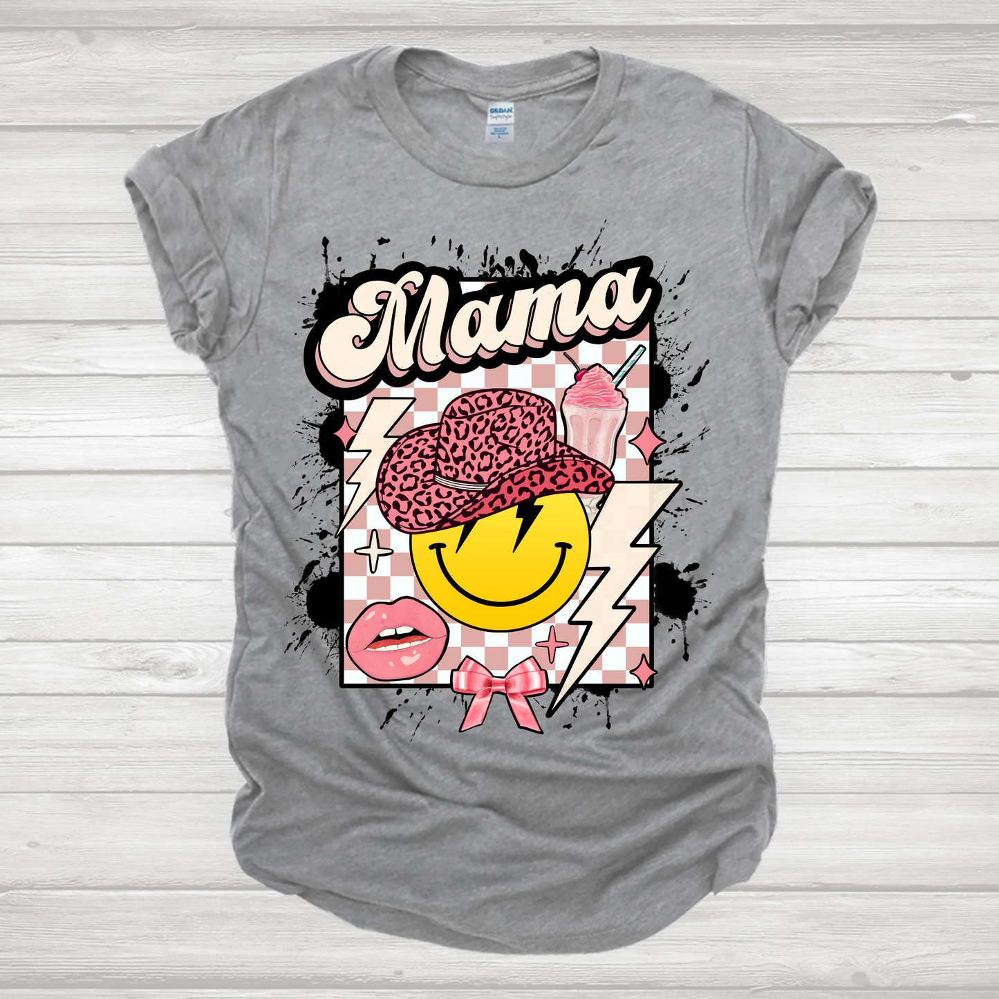 Cowgirl Mama Smiley Transfer