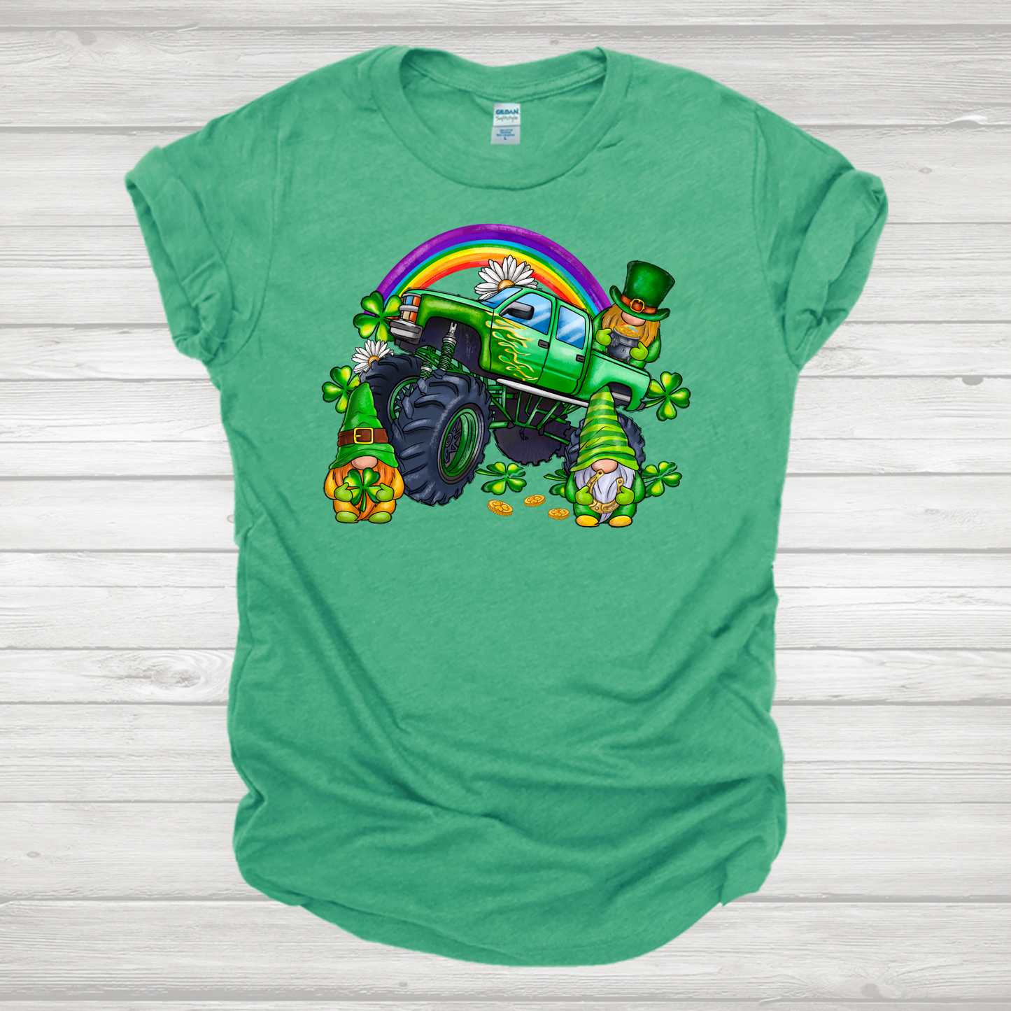 Monster Truck St. Patrick's Day Transfer