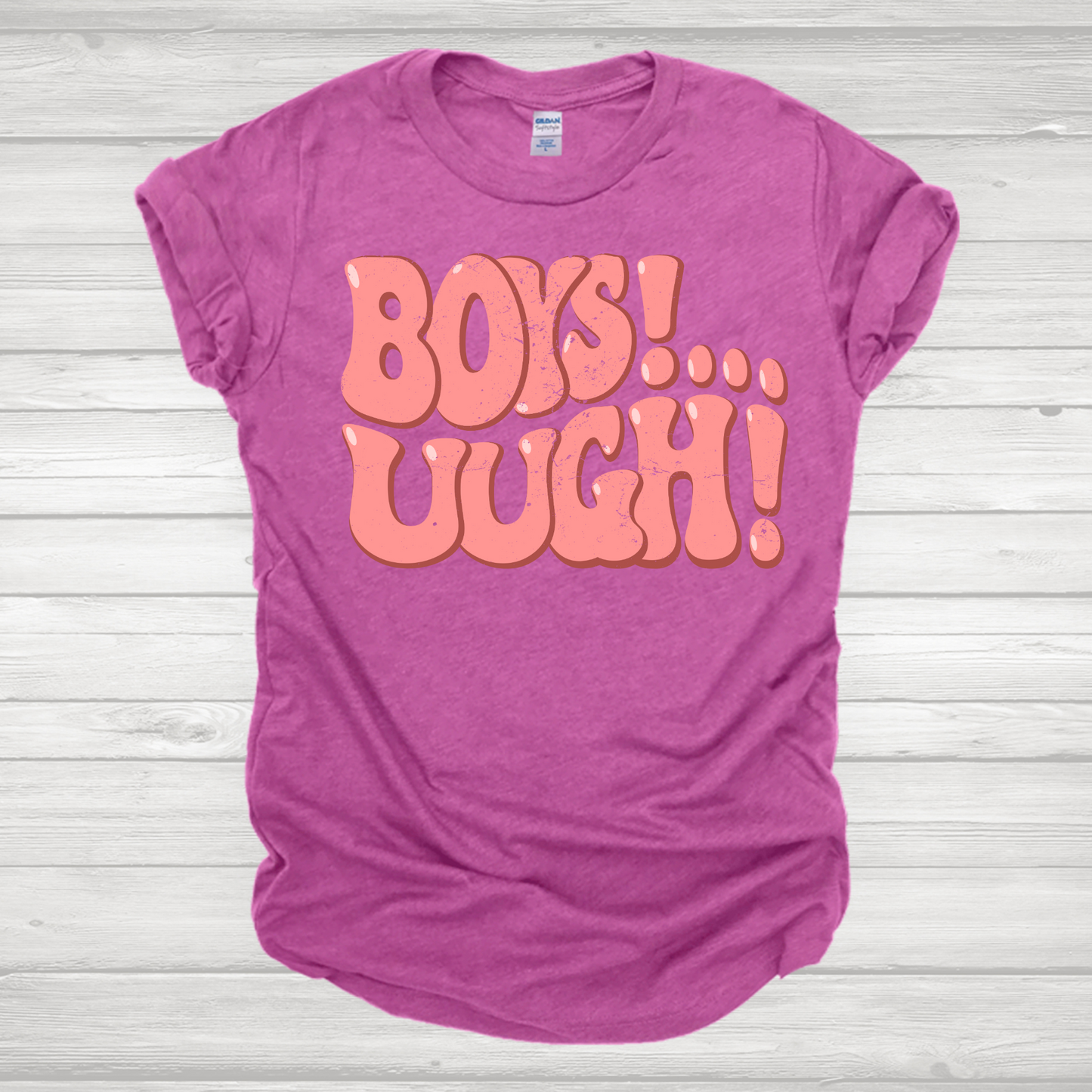 Boys UUGH Distressed Transfer