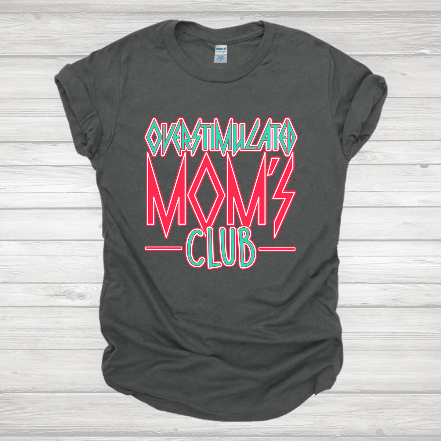 Overstimulated Mom's Club 5 Transfer