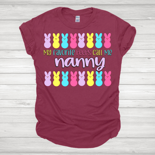 My Favorite Peeps Call Me Nanny Transfer