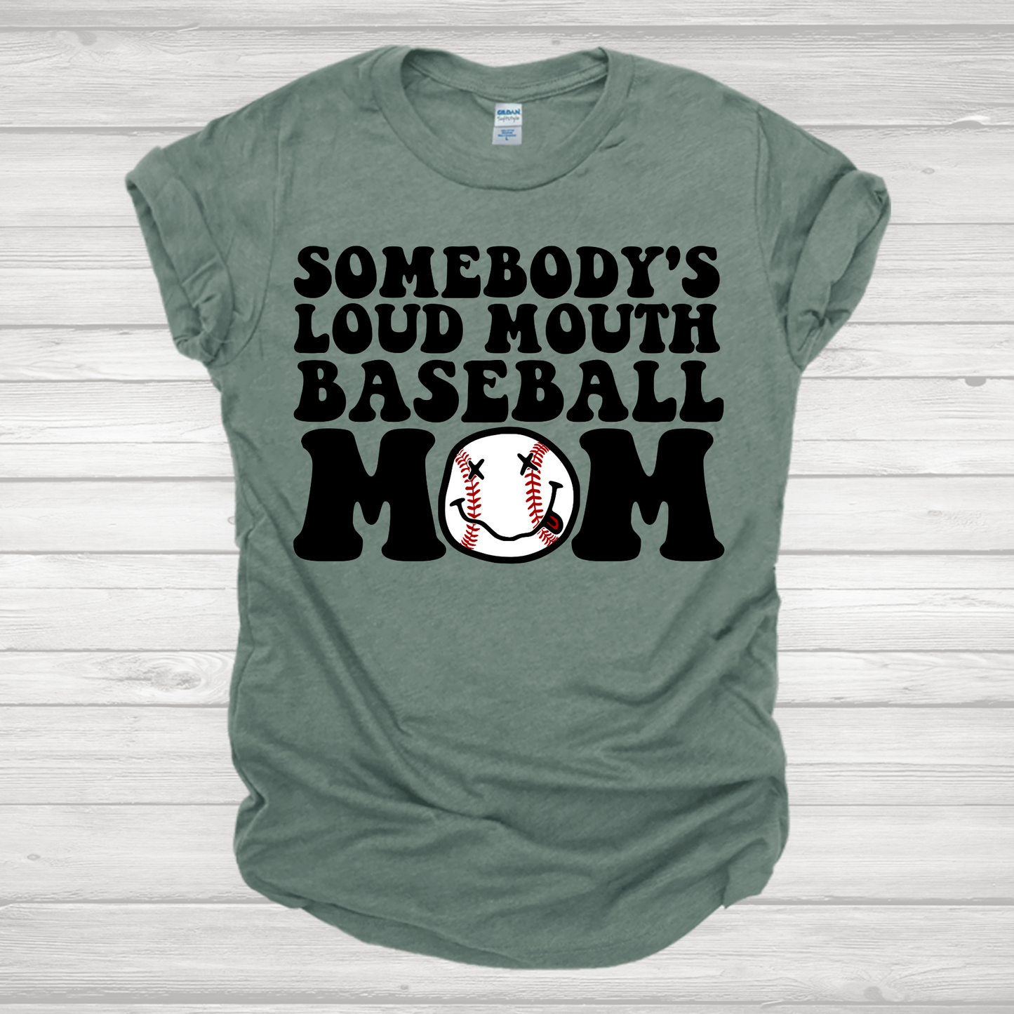 Somebody's Loud Mouth Baseball Mom 1 Transfer