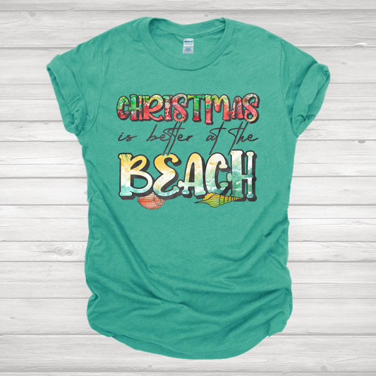 Christmas Is Better At The Beach Transfer