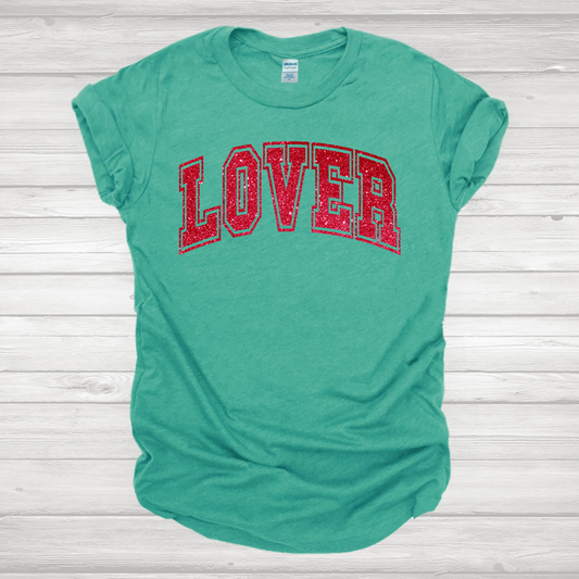 Faux Sequin Lover Transfer