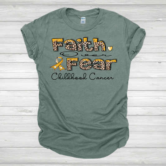 Faith Over Fear Childhood Cancer Transfer