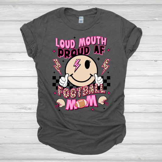 Loud Mouth Football Mom Transfer