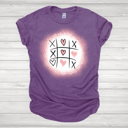 Valentines Tic Tac Toe Transfer