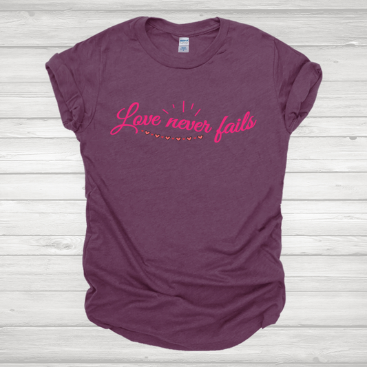 Love Never Fails Transfer