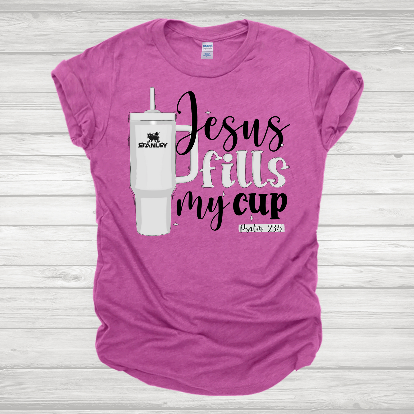 Jesus Fills My Stan Cup Transfer