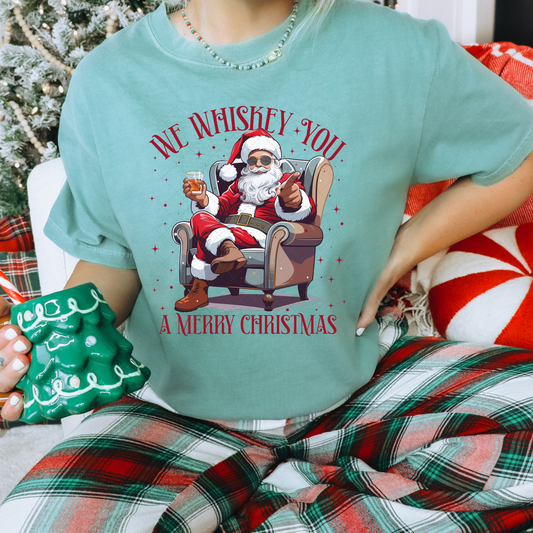 We Whiskey A Merry Christmas Transfer