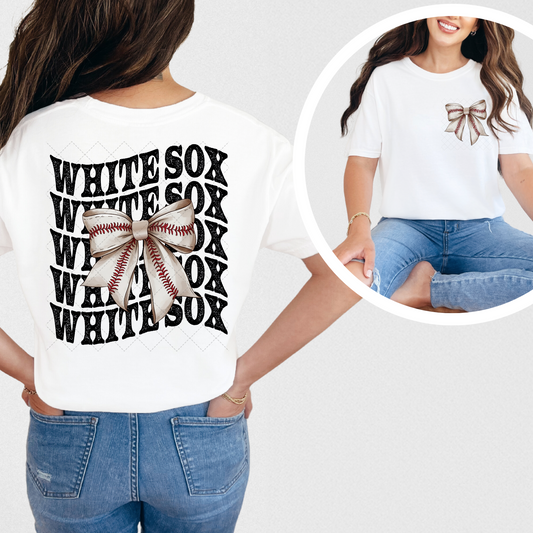 White Sox Coquette Transfer ** TWO PART* SOLD SEPARATELY**