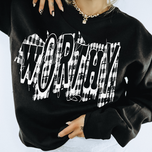 WORTHY PLAID DISTRESSED TRANSFER