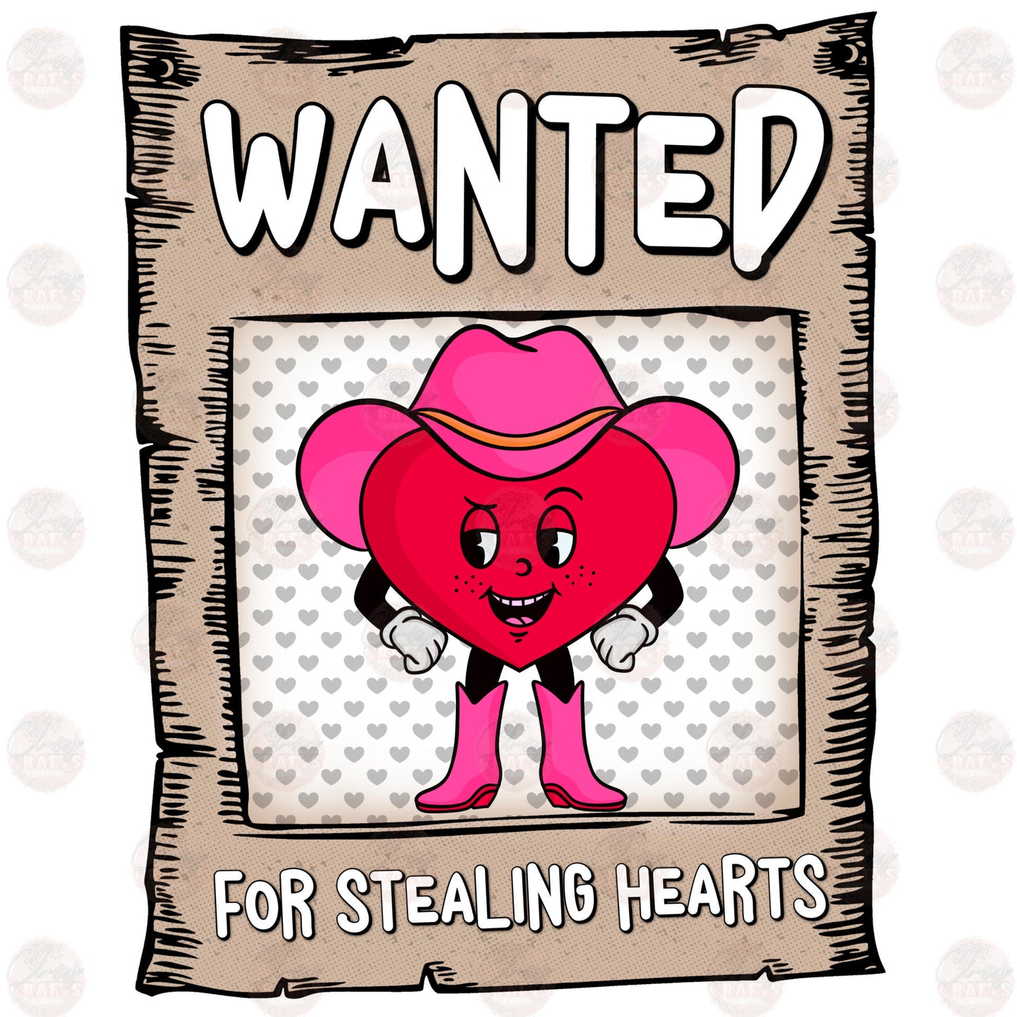 Wanted For Stealing Hearts Transfer