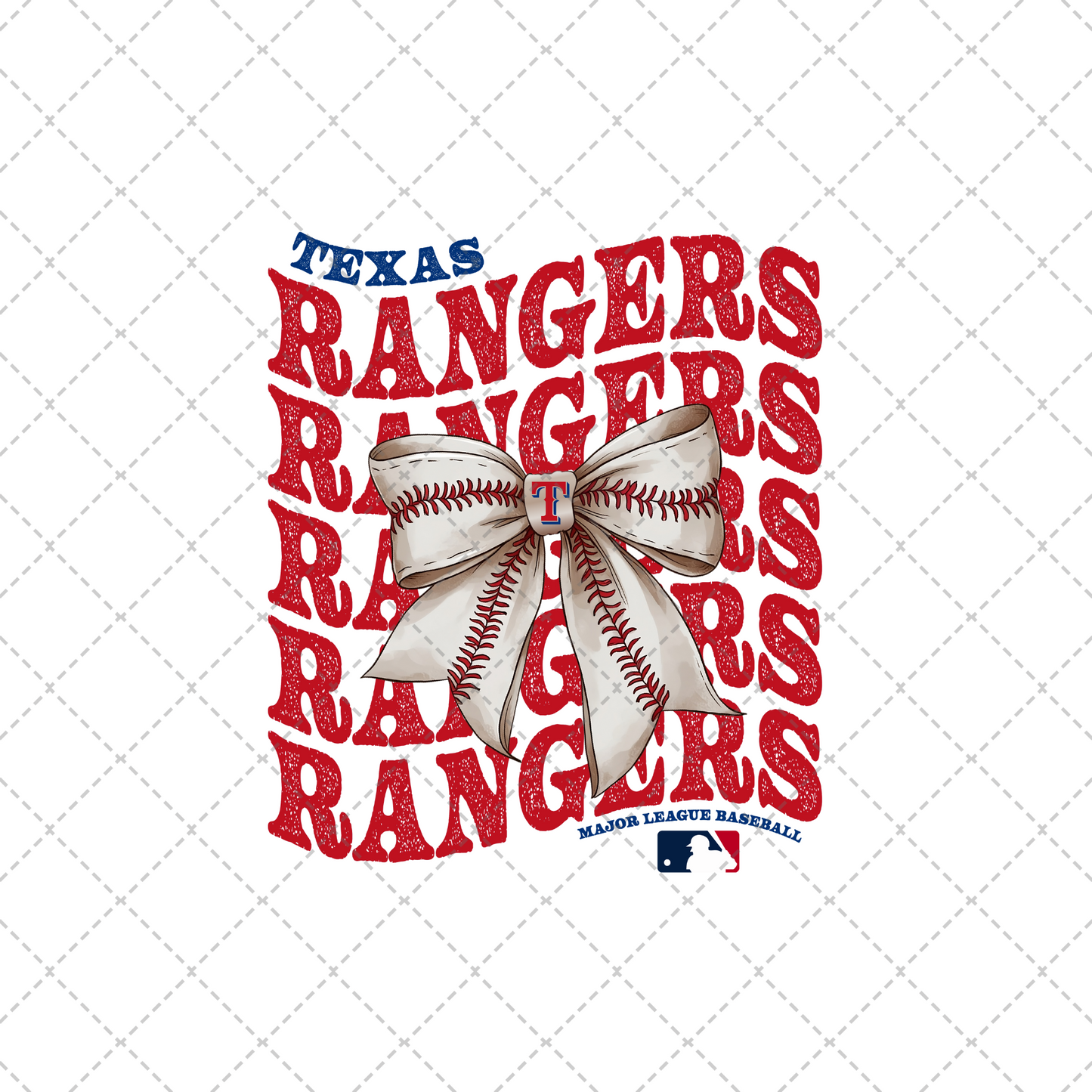 Rangers Coquette Transfer ** TWO PART* SOLD SEPARATELY**