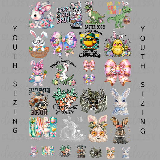 Easter Youth  - 30x48 - PREMADE GANG SHEET