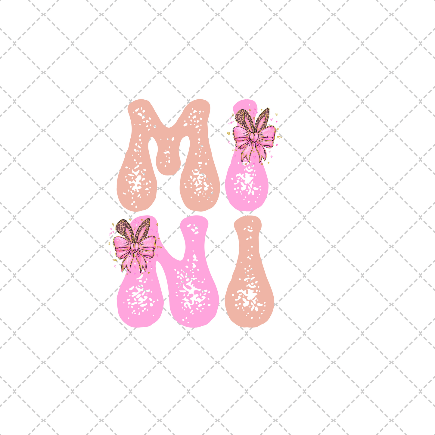 Mama Mini Easter Coquette Transfer