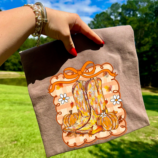 Western Fall Coquette Transfer