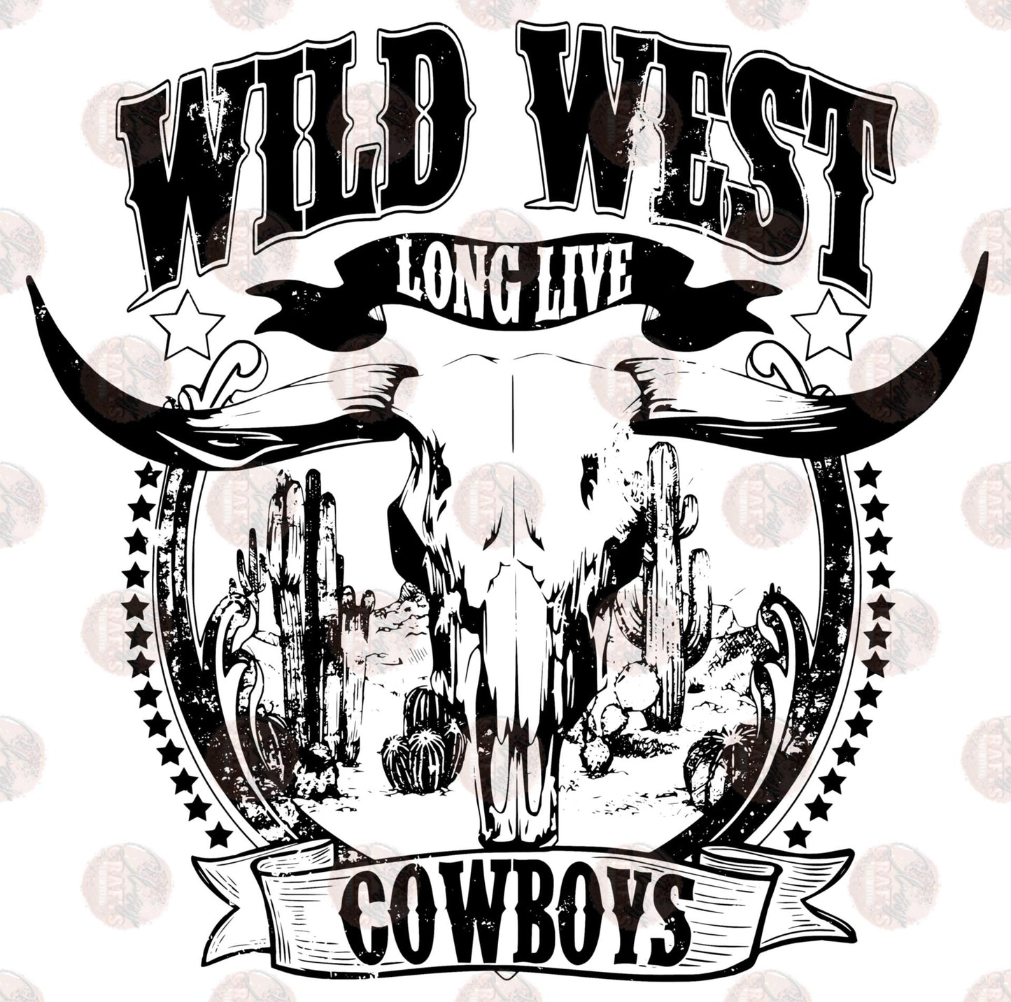 Wild West Long Live Cowboys Transfer