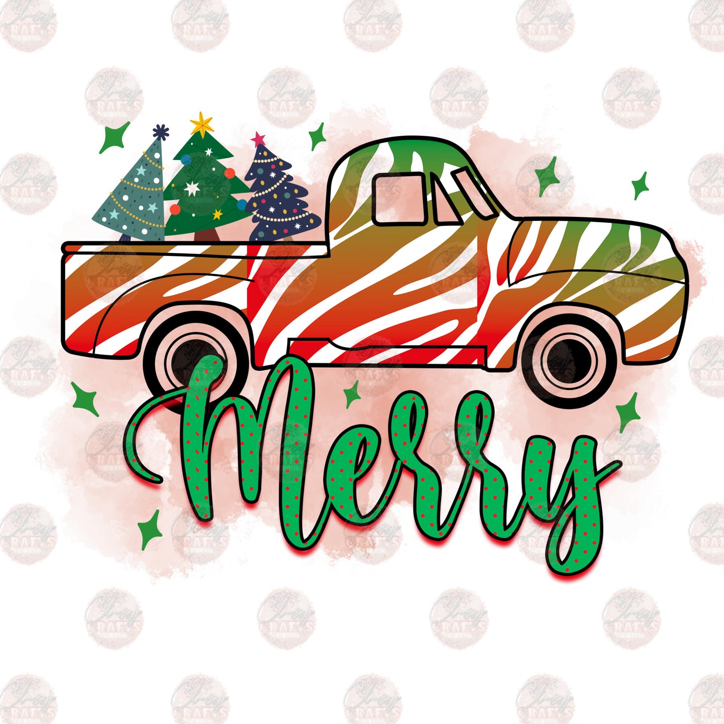 Wild And Merry - Sublimation Transfer