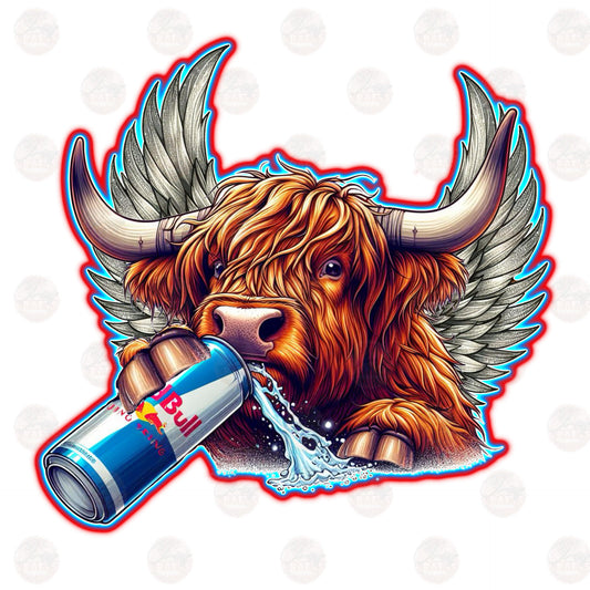 Winged Bull - Sublimation Transfers