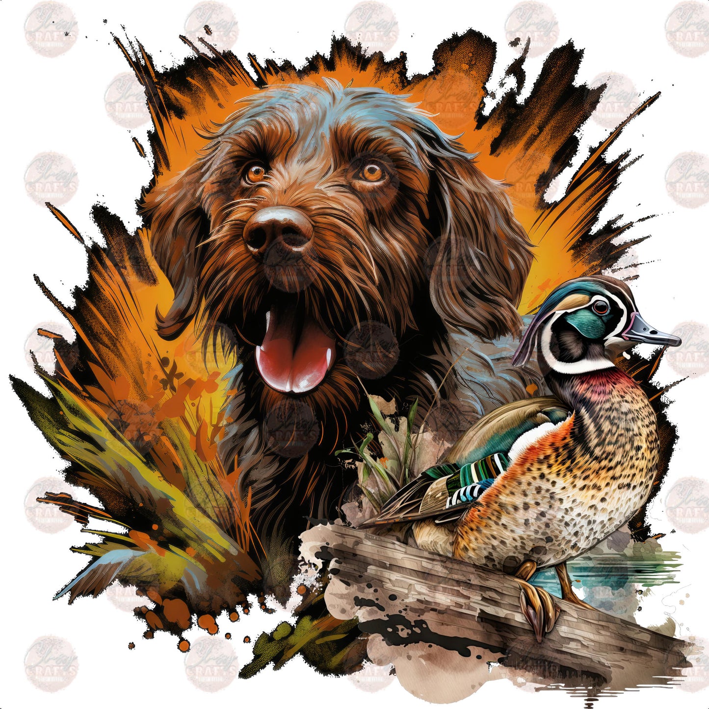 Wirehaired - Sublimation Transfer