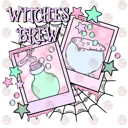 Witches Brew Polaroid - Sublimation Transfer