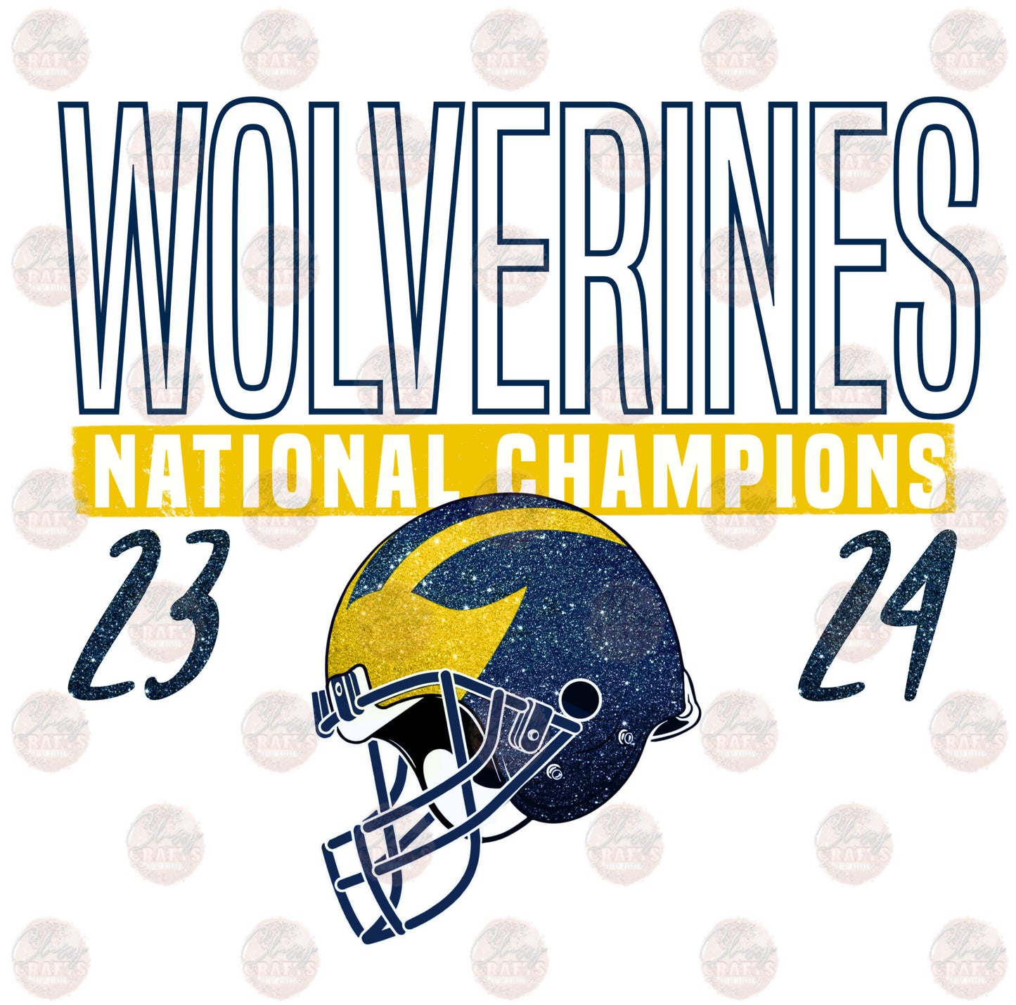 Wolverines National Champs Transfer