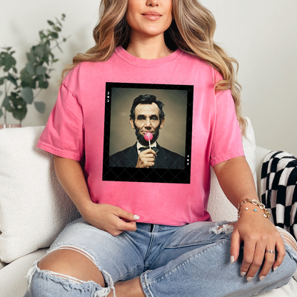 Abe Pink Lollipop Transfer